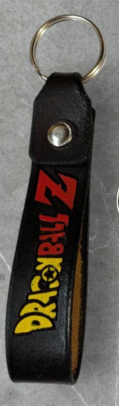 Dragonball Z themed Handmade Leather Keychain