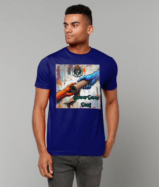 Gildan Heavy Cotton T-Shirt 'Gimme some skin' Design