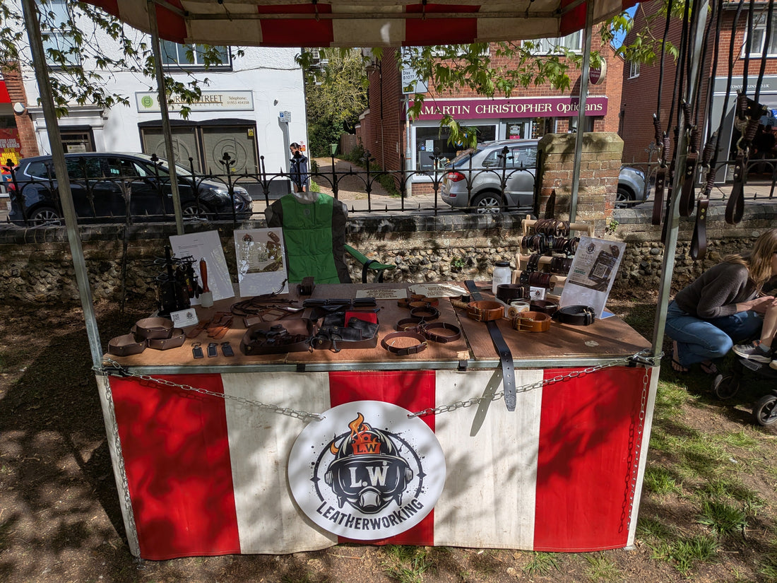 Rogues Fayre: LW Leatherworking Takes to the Stalls