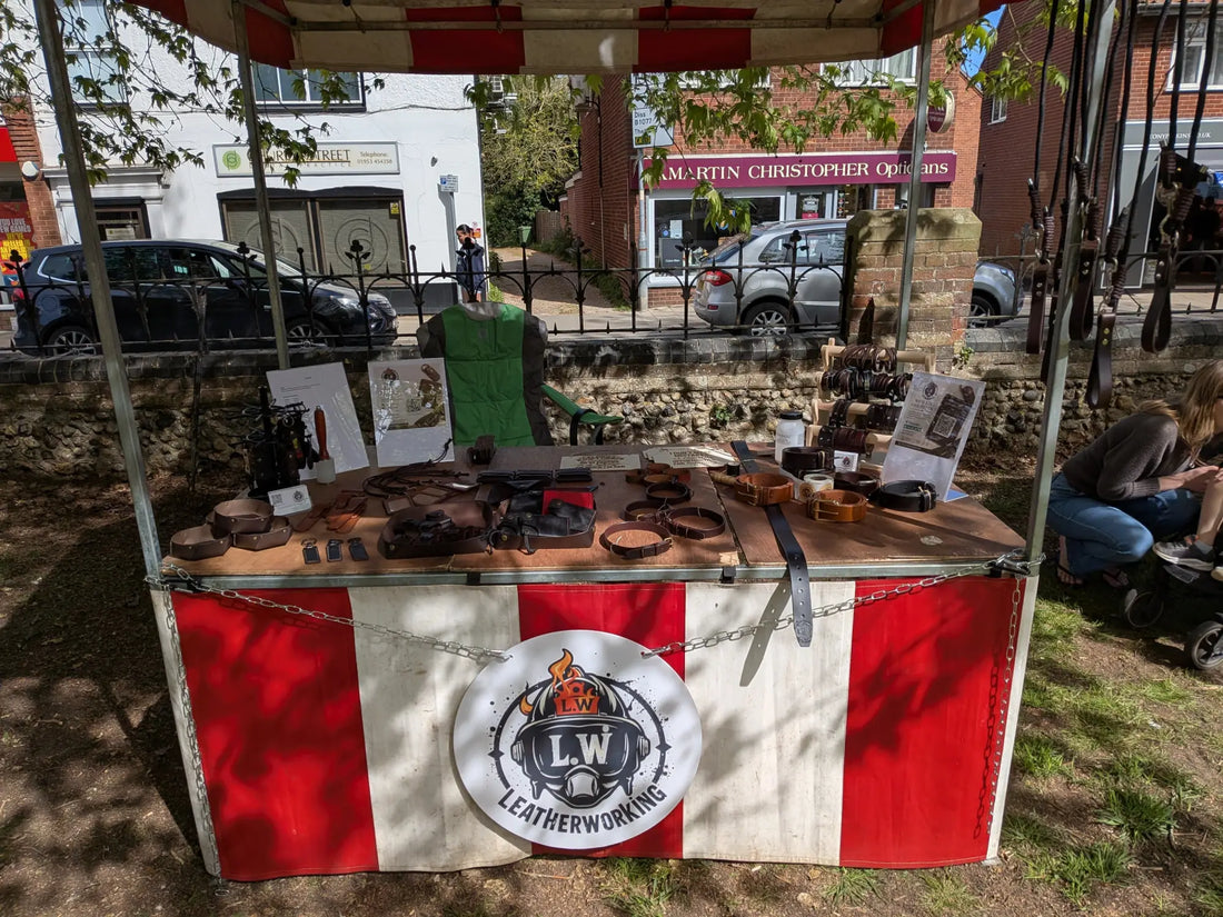 Rogues Fayre: LW Leatherworking Takes to the Stalls