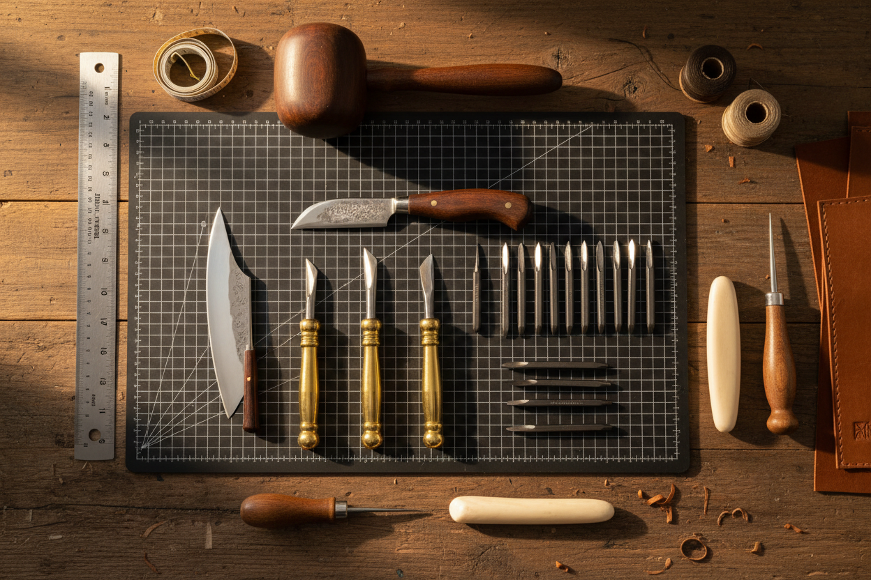 --Leatherworking Tools-- : Essential Equipment for Crafting Masterpieces