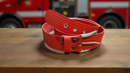 Handmade Fire Hose Belt - Durable and Eco-Friendly Accessory