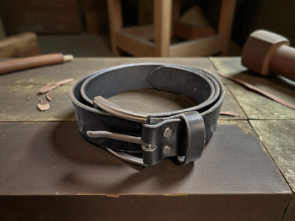 Handmade Full Grain Leather Belt - Premium Quality - 3 Color Choices
