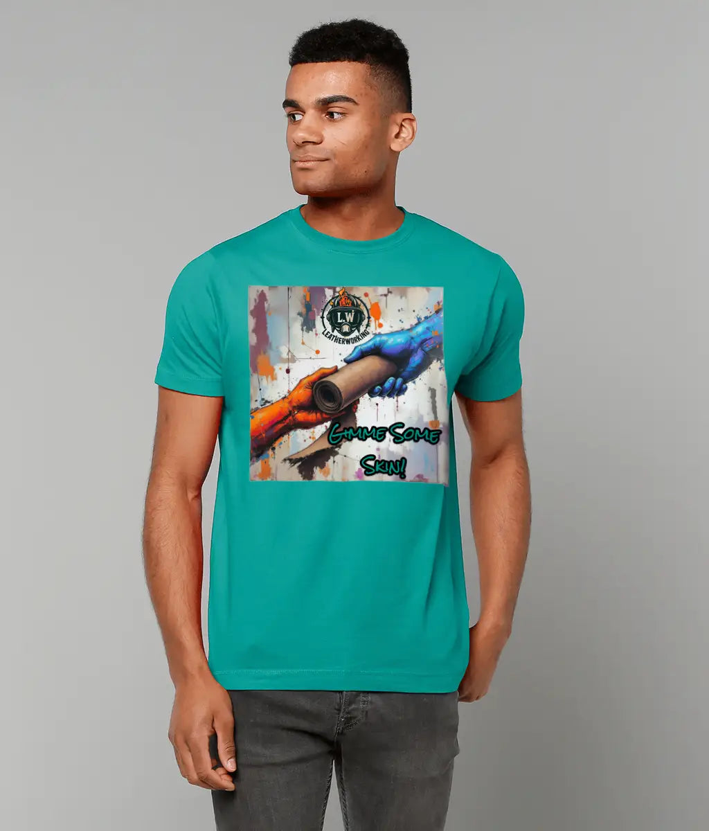 Gildan Heavy Cotton T-Shirt 'Gimme some skin' Design