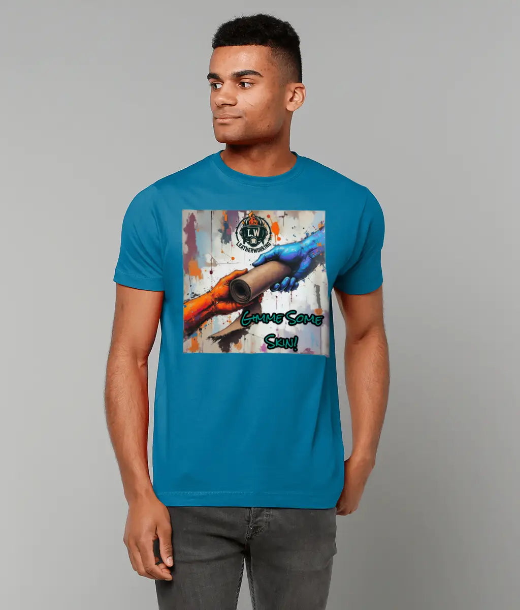 Gildan Heavy Cotton T-Shirt 'Gimme some skin' Design