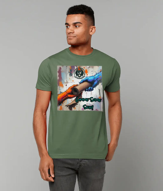 Gildan Heavy Cotton T-Shirt 'Gimme some skin' Design
