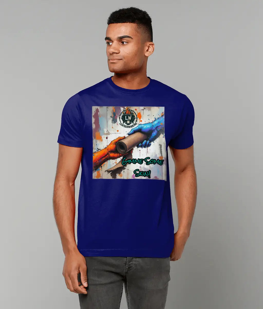 Gildan Heavy Cotton T-Shirt 'Gimme some skin' Design