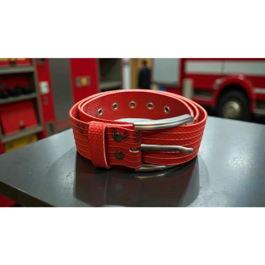 Handmade Fire Hose Belt - Durable and Eco-Friendly Accessory