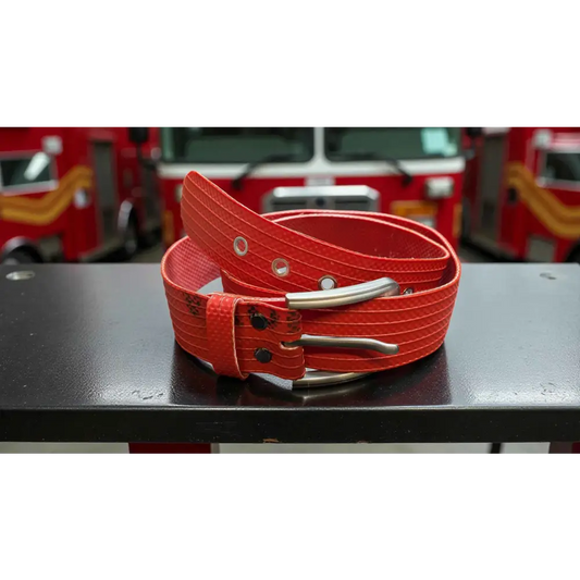 Handmade Fire Hose Belt - Durable and Eco-Friendly Accessory