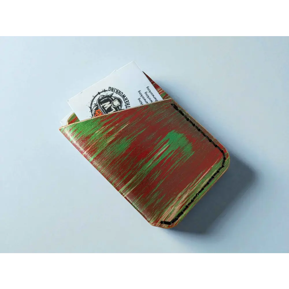 Minimalist Veg Tan Wrap Wallet