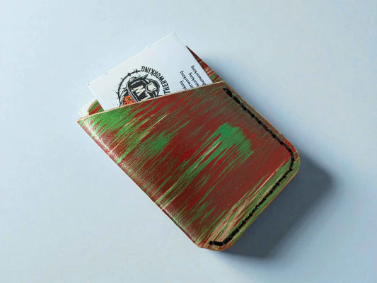 Minimalist Veg Tan Wrap Wallet