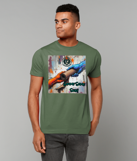 Gildan Heavy Cotton T-Shirt 'Gimme some skin' Design