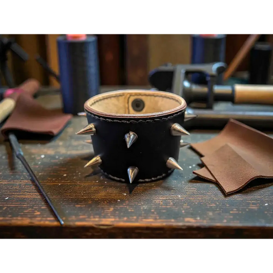 Punk Rock Style Spiked Bracelet (The Alt Cuff Bracelet)